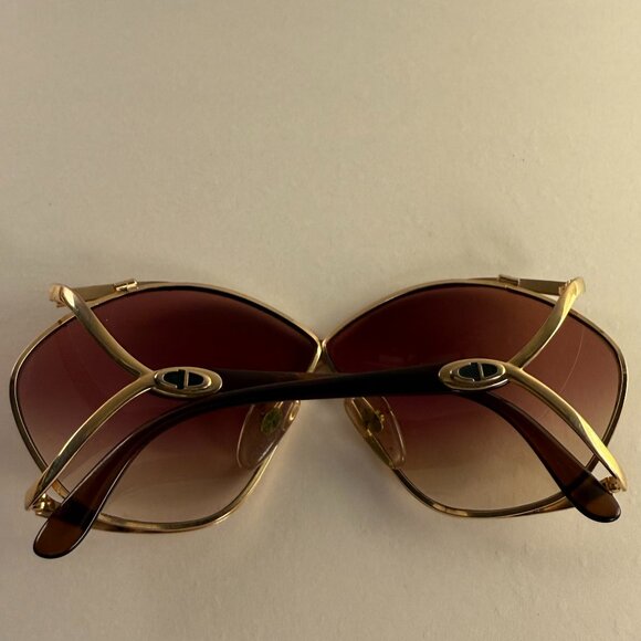 CHRISTIAN DIOR BUTTERFLY SUNGLASSES VINTAGE c1970\'s